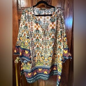 BloomChic Multicolor Bohemian Tunic